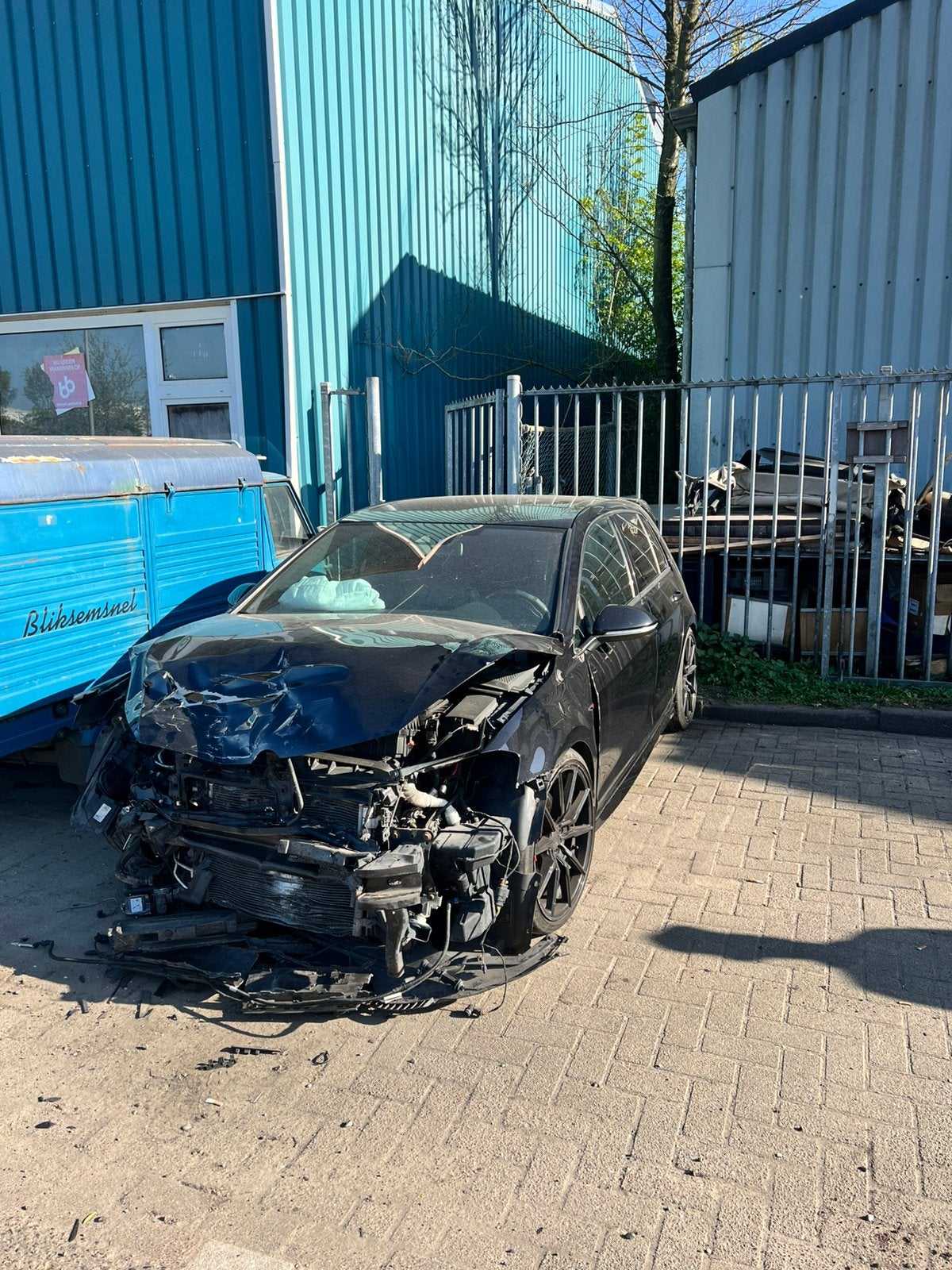 Schade golf 7 GTI OETTINGER 2.0 tsi dsg, Auto diversen, Schadeauto's, Automaat, Benzine, Hatchback, Zwart, Ophalen