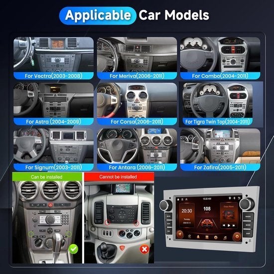 Android Car Radio – Autoradio – Multimedia Systeem, Corvance B.V., Verzenden, Nieuw, Corvancebol@gmail.com