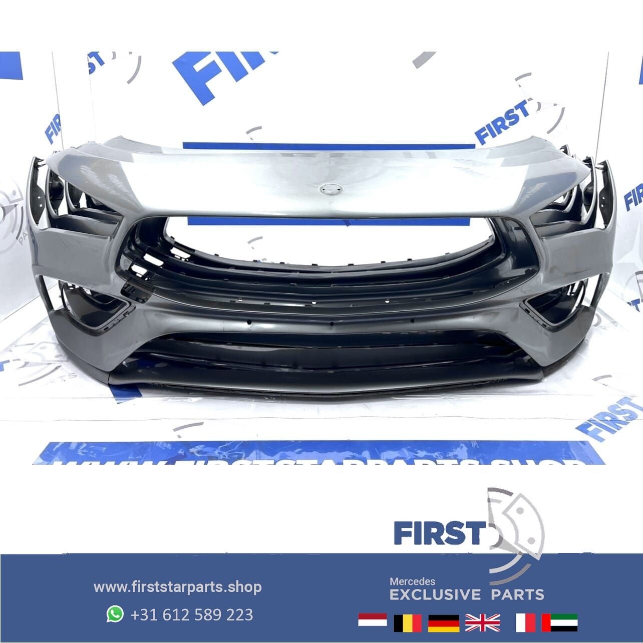 W118 BUMPER CLA AMG VOORBUMPER A1188853901 C118 ZWART WIT GR