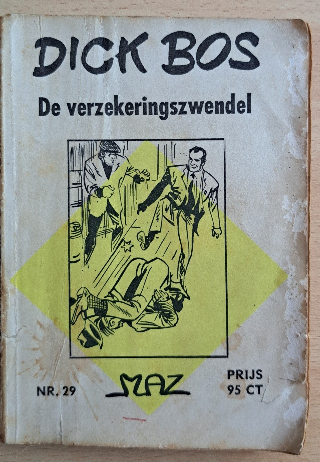 Dick Bos - De Verzekeringszwendel (Nr. 29), Boeken, Stripboeken, Ophalen of Verzenden