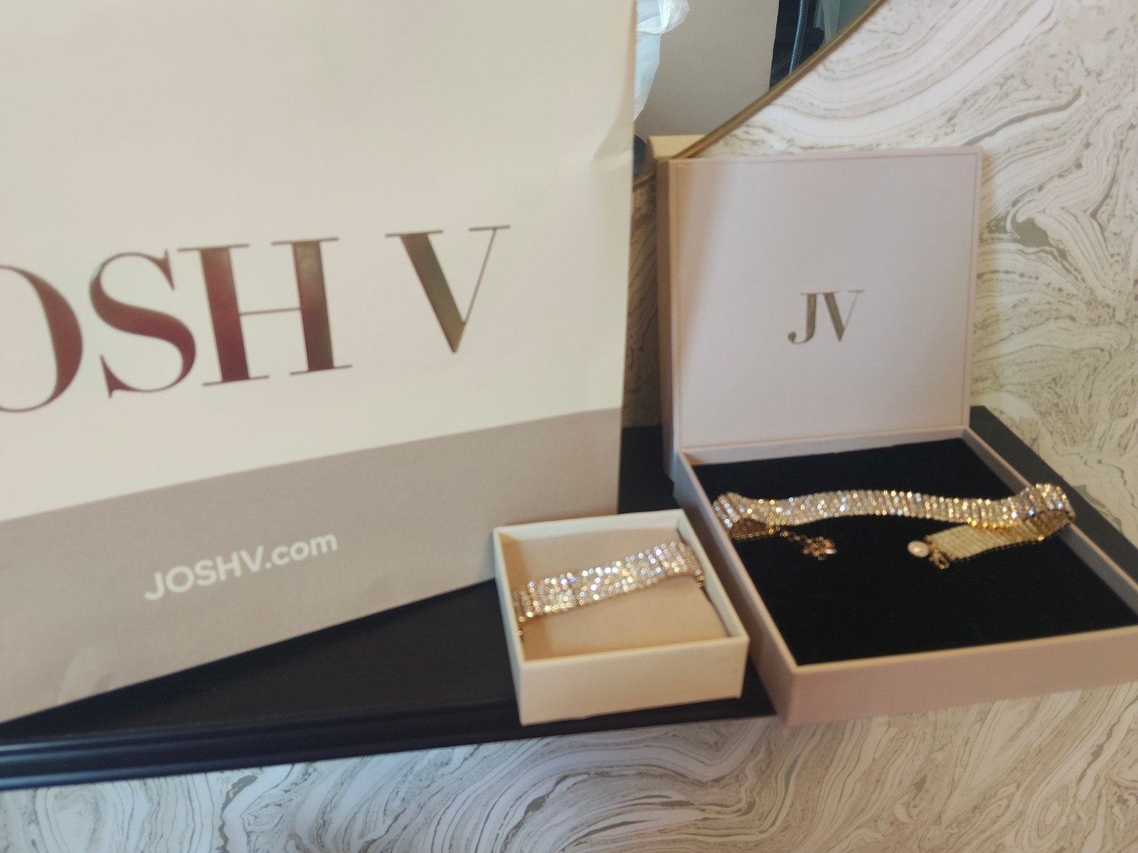 Josh V Sieraden Set: Choker Ketting & Armband Nieuw, Ophalen of Verzenden