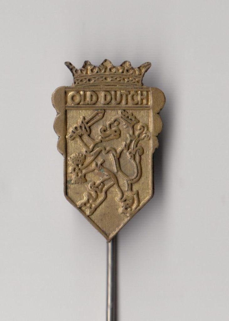 Old Dutch Nederlandse Leeuw speldje, Verzamelen, Niet vindbaar, Niet vindbaar, Nederland, Embleem of Badge