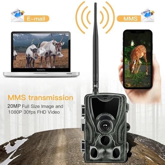 Foto 3 van 4G Wildcamera – Jachtcamera – Natuurfotografie Camera