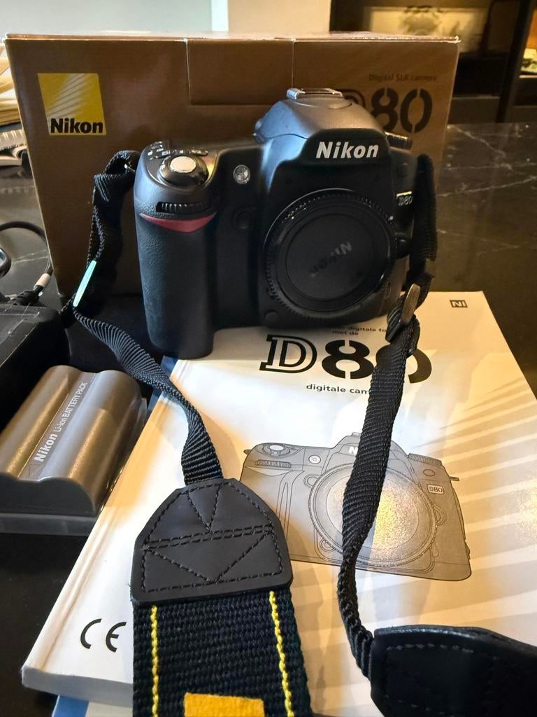 Nikon D80 DSLR camera - Zo goed als nieuw, Spiegelreflex, Ophalen of Verzenden, Zo goed als nieuw, Nikon