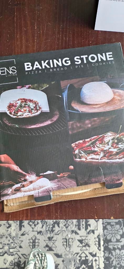 Baking Stone voor Pizza, Brood, Taart en Koekjes, Ophalen, Overige typen, Nieuw, Steen/keramiek