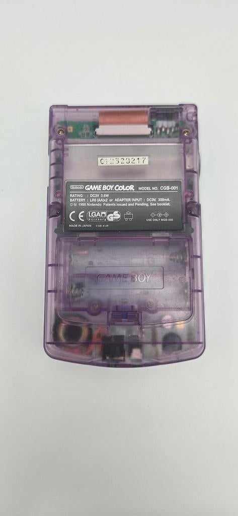 Nintendo Game Boy Color paars, Spelcomputers en Games, Spelcomputers | Nintendo Game Boy, Nintendo, Nintendo, Ophalen of Verzenden