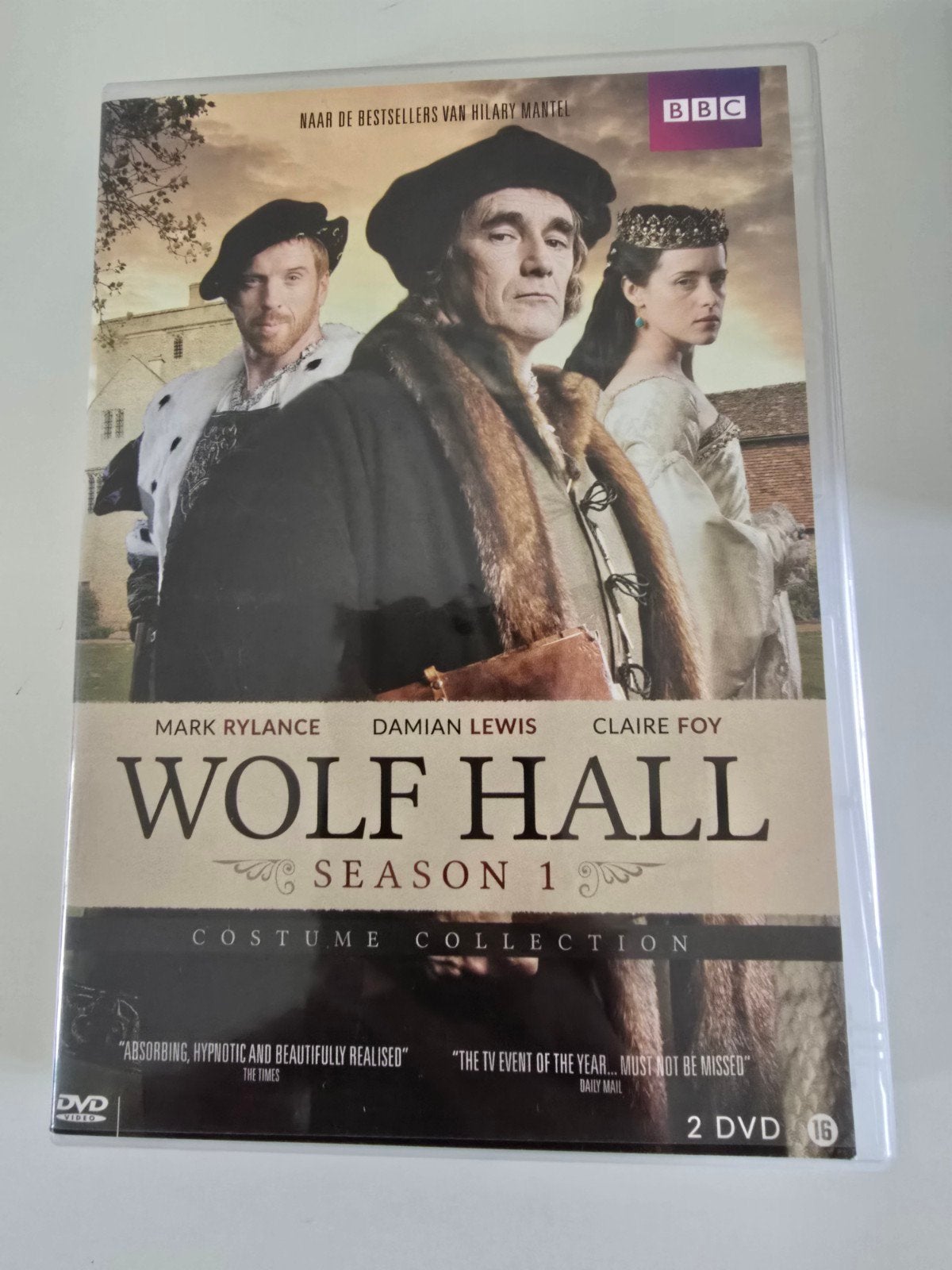 Dvd serie Wolf Hall seizoen 1 bbc - 2 dvd, Ophalen of Verzenden, Zo goed als nieuw, Drama, Nederlands