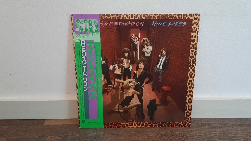 REO Speedwagon - Nine Lives LP / Vinyl Plaat, Japan, Cd's en Dvd's, Vinyl | Rock, Ophalen of Verzenden, Gebruikt, 12 inch, Overige genres