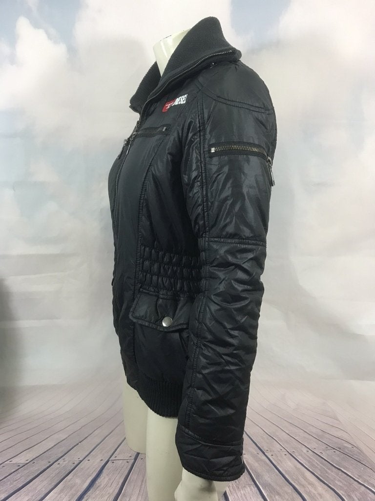 Diesel zwarte winterjas maat L (3C3), Tweedehands verkoop, Zwart, Ophalen of Verzenden, Tweedehands verkoop
