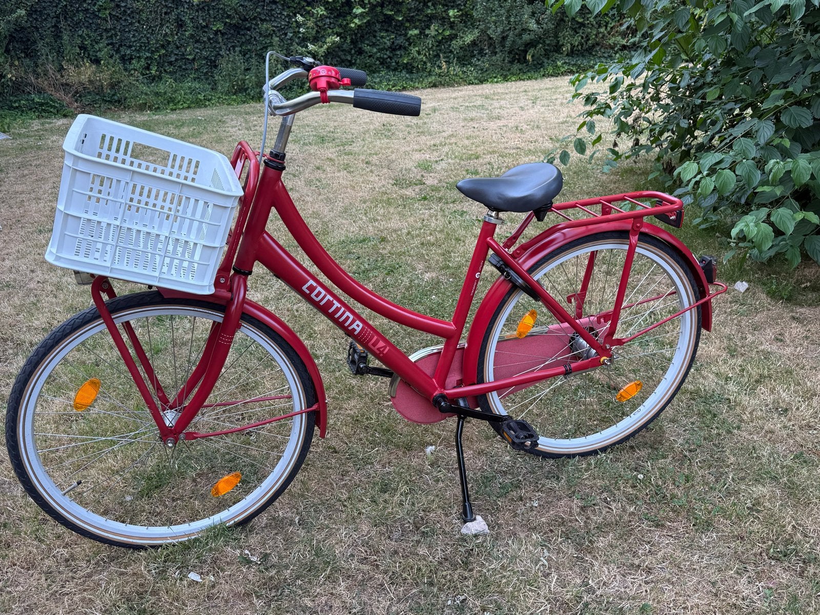 Cortina U4 Meisjesfiets 26 inch met 3 versnellingen, Gebruikt, Velgrem, Versnellingen, Ophalen