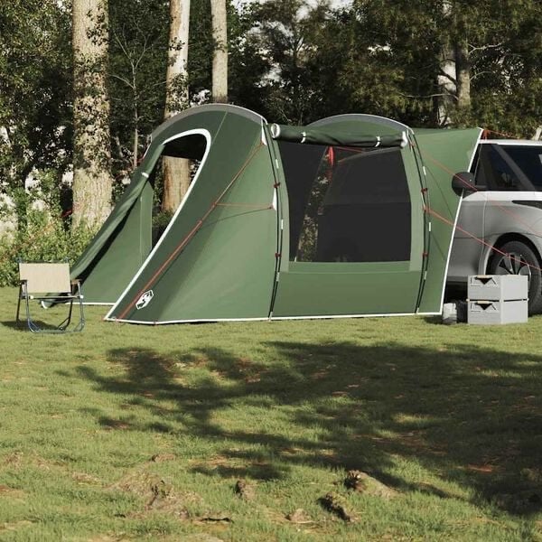 Nieuwe waterdichte groene autotent - Ongebruikt in doos, Caravans en Kamperen, Tenten, Ophalen of Verzenden, Nieuw, Tot en met 2