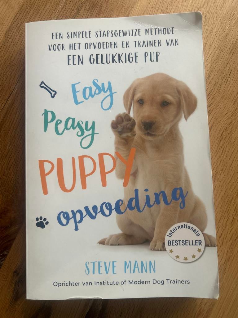 Easy Peasy Puppy Opvoeding - Steve Mann, Ophalen of Verzenden, Gelezen, Honden