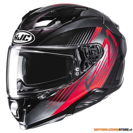 HJC F71 Catos Integraalhelm, Zwart-Rood, Ophalen of Verzenden, Nieuw met kaartje