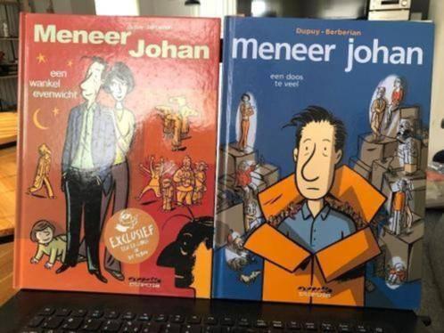 een wankel evenwicht doos te veel 2x Meneer johan k3, Meerdere stripboeken, Ophalen of Verzenden, Zo goed als nieuw