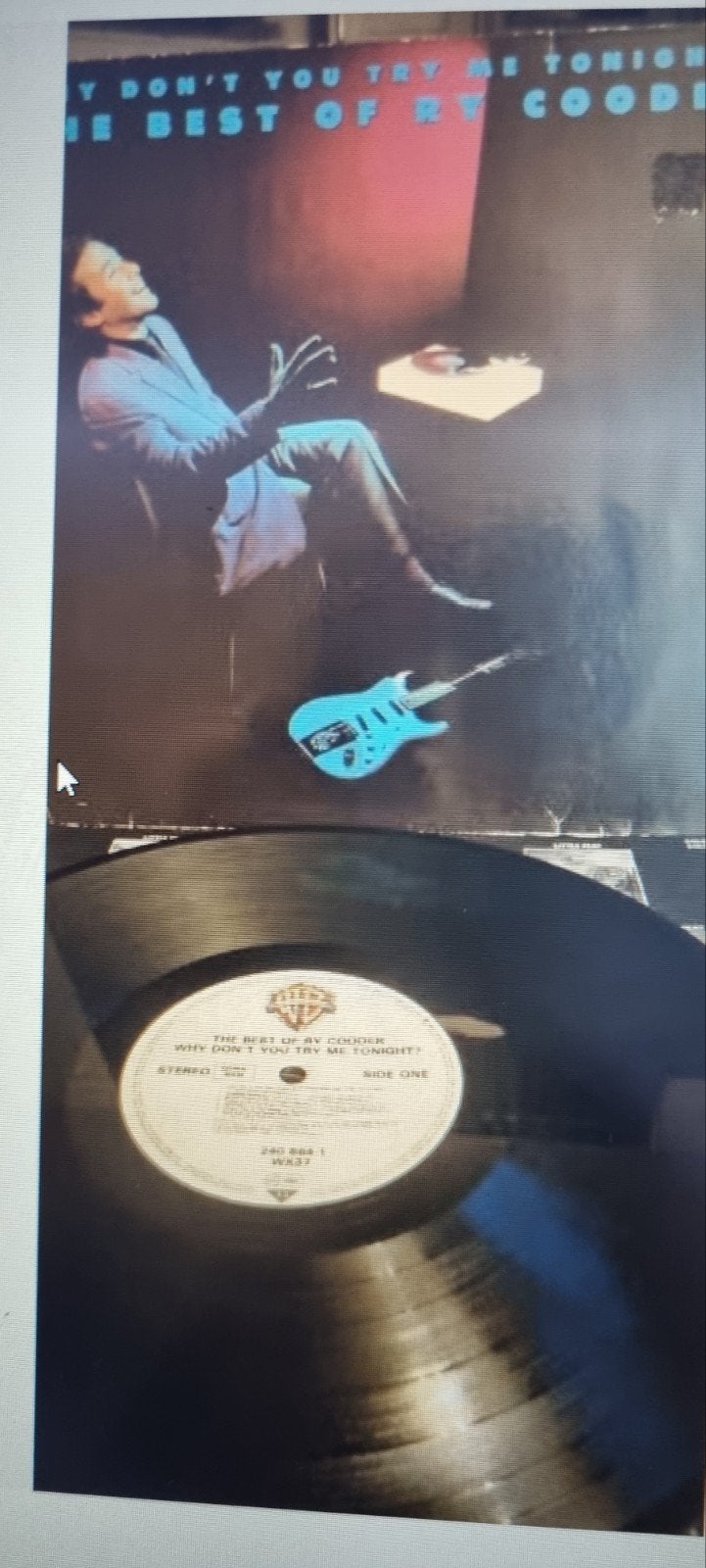 Ry Cooder - The Best Of Ry Cooder LP (1986), Cd's en Dvd's, LP, Gebruikt, Ophalen of Verzenden, Complilatie
