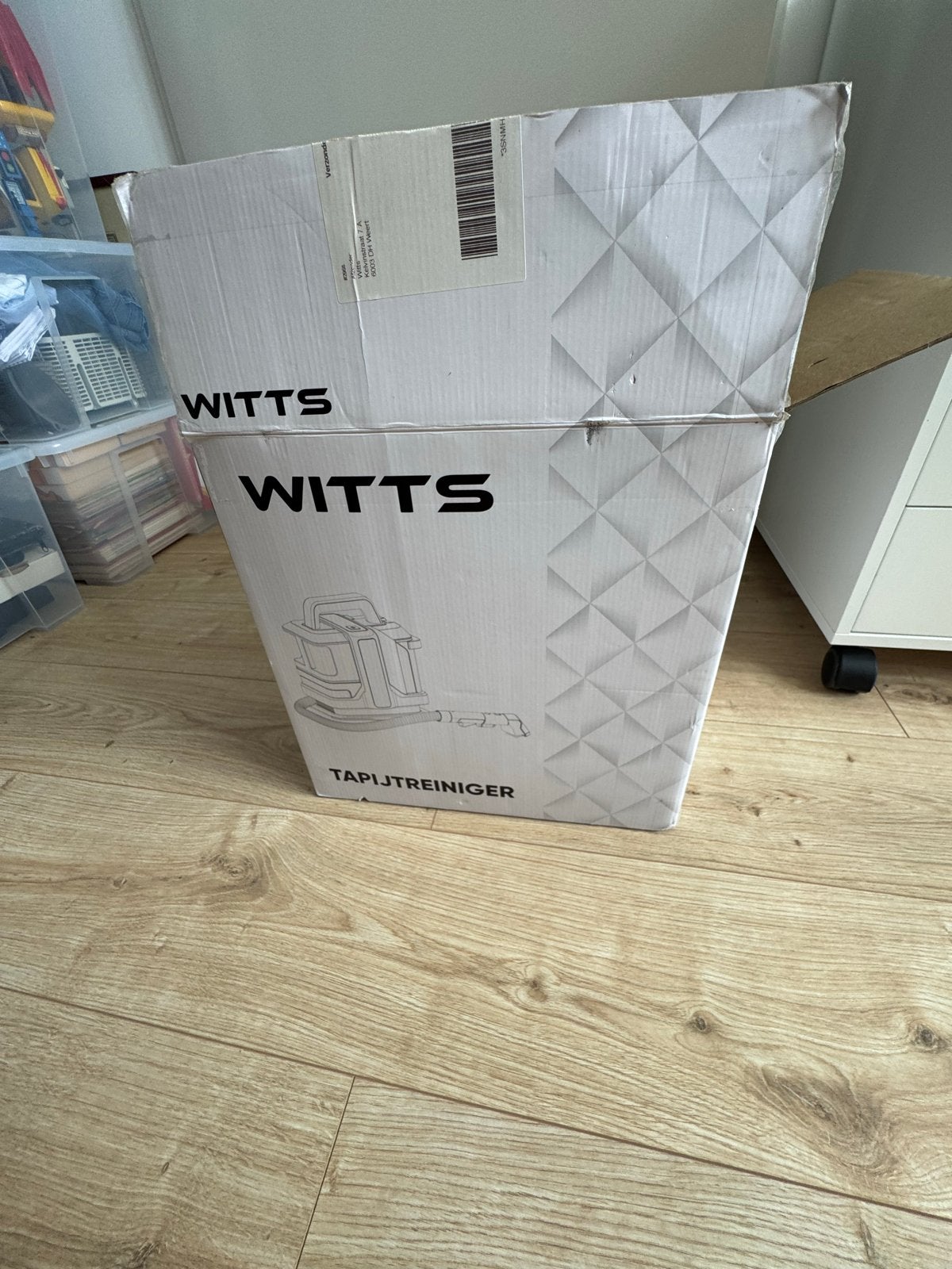 Witts Tapijtreiniger - Borstels defect, Witgoed en Apparatuur, Ophalen of Verzenden, Gebruikt, Vloerreiniger, Overige merken