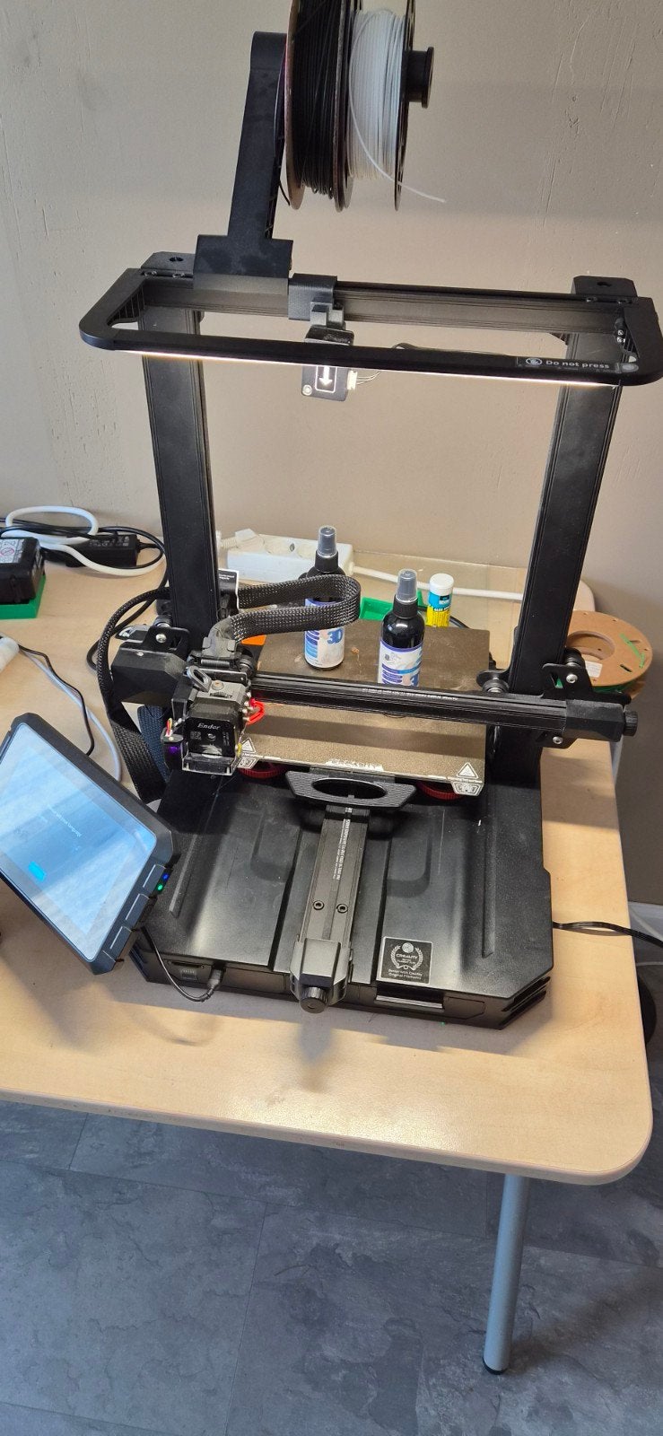 Ender-3 S1 Pro 3D-printer met Sonic Pad en Sprite Ex, Ophalen of Verzenden, Zo goed als nieuw, Filament, Creality