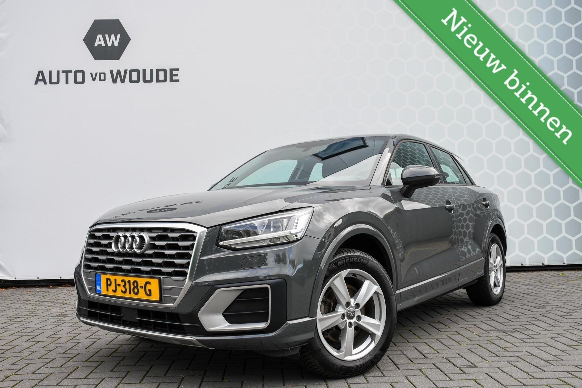 Audi Q2 1.6 TDI Sport Pro Line Trekhaak DSG Automaat NAP km, Auto's, Gebruikt, 4 cilinders, Origineel Nederlands, SUV of Terreinwagen