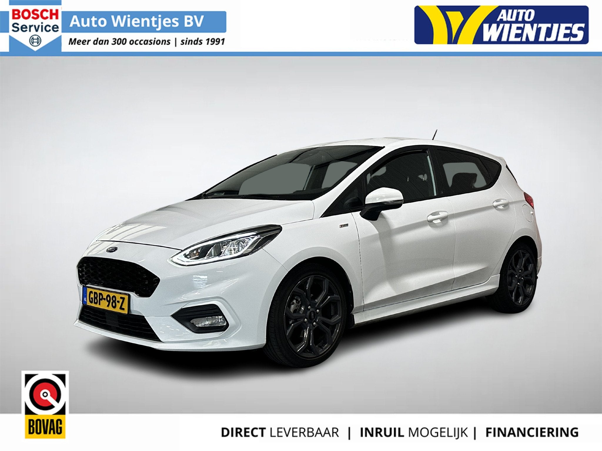 Ford Fiesta 1.0 EcoBoost | ST-Line 5-Drs | Airco-Ecc | Cruis, Auto's, Ford, Voorwielaandrijving, Gebruikt, Euro 6, 1064 kg