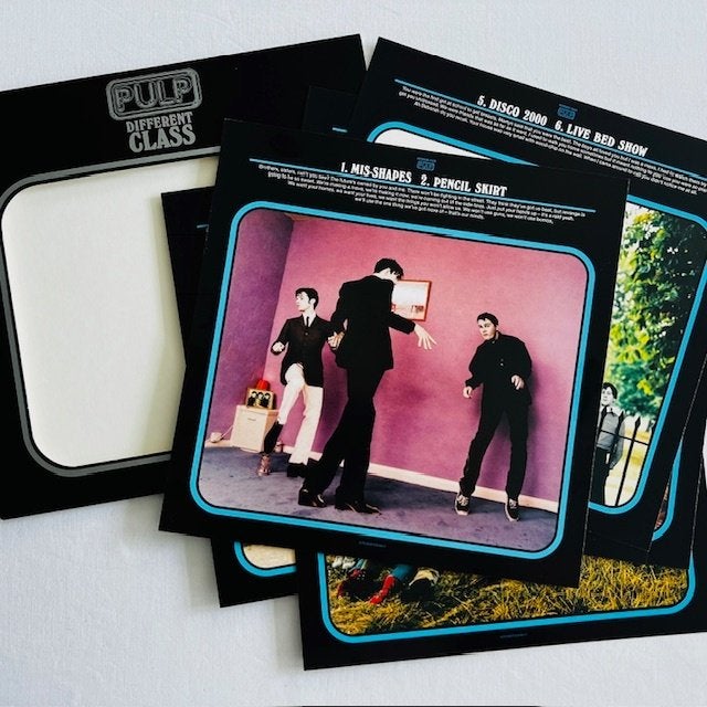 Pulp - "Different Class" - LP - Aperture Sleeve - Zeldzaam, Ophalen, Zo goed als nieuw, 12 inch, Poprock