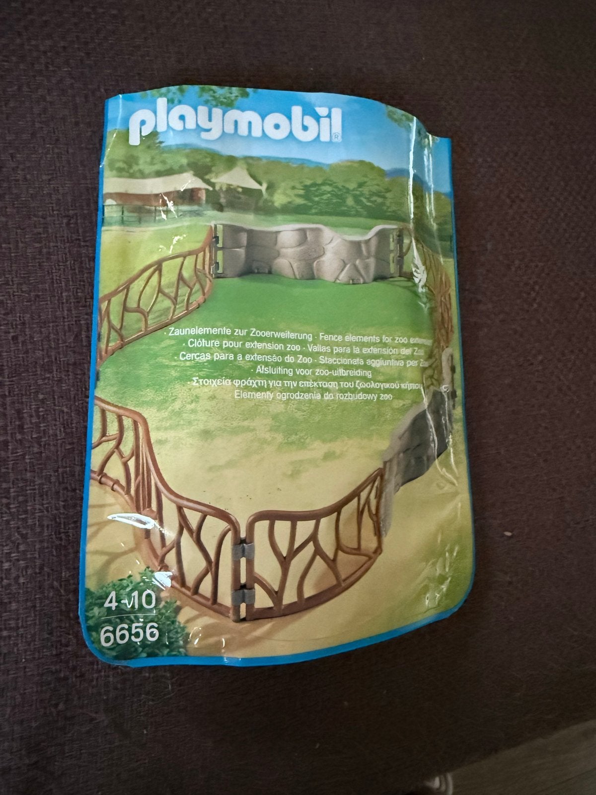 Playmobil Zoo Omheining Uitbreiding (Set 6656)plus 2 leeuwen, Kinderen en Baby's, Speelgoed | Playmobil, Complete set, Overige typen