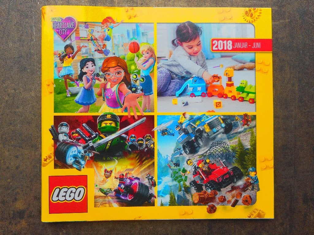 Lego catalogus DE/AT 2018-1 (zie foto's) 3, Ophalen of Verzenden, Zo goed als nieuw, Lego