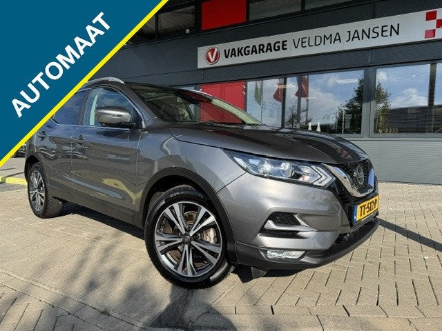 Nissan QASHQAI 1.2 TEKNA AUTOMAAT + ECC/CAMERA/PANODAK/STOEL, Automaat, Stof, Gebruikt, 4 cilinders