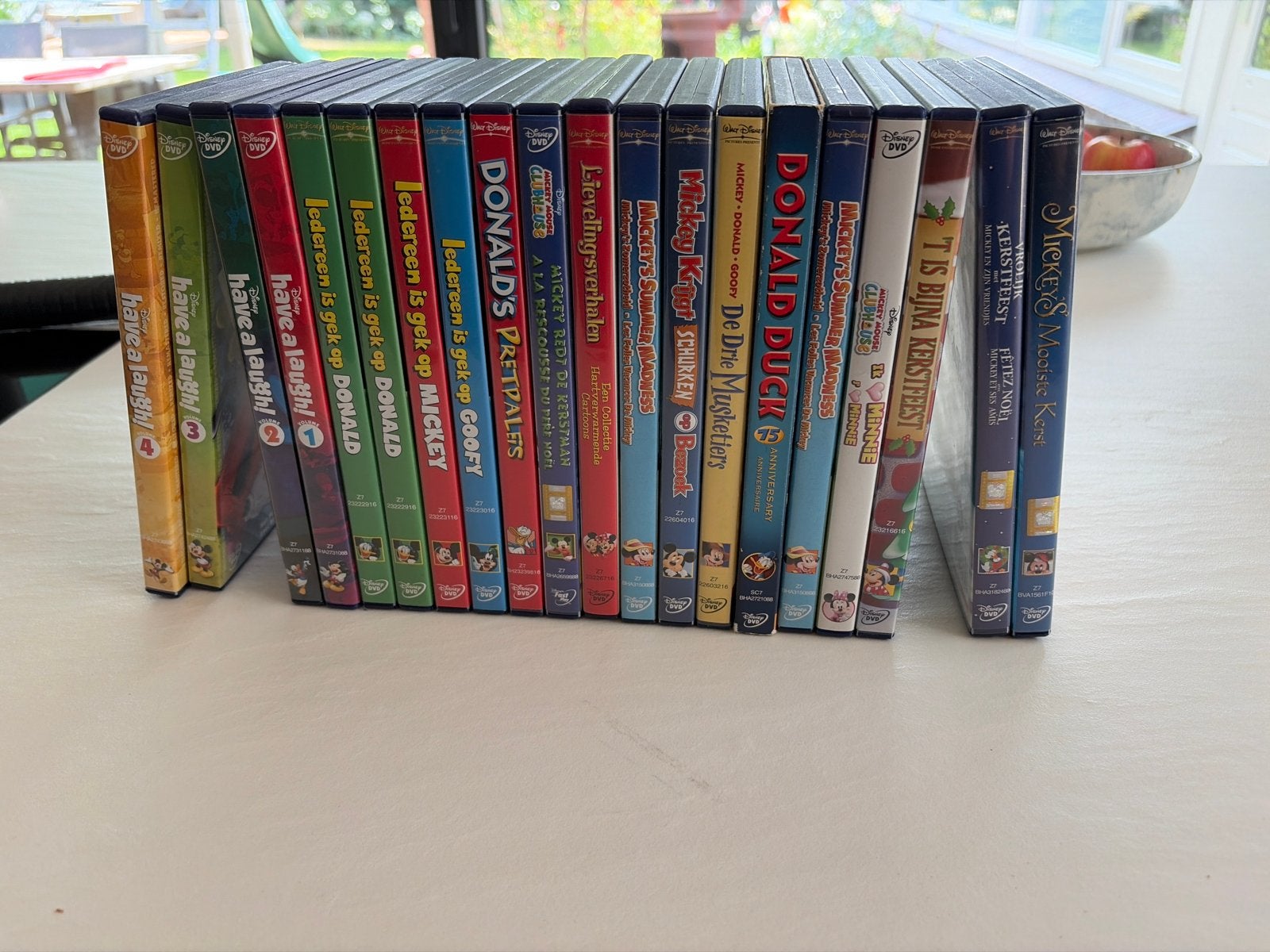 20 Disney DVD's: Mickey & Donald Collectie, Animatie, Verzamelbox, Alle leeftijden, Zo goed als nieuw