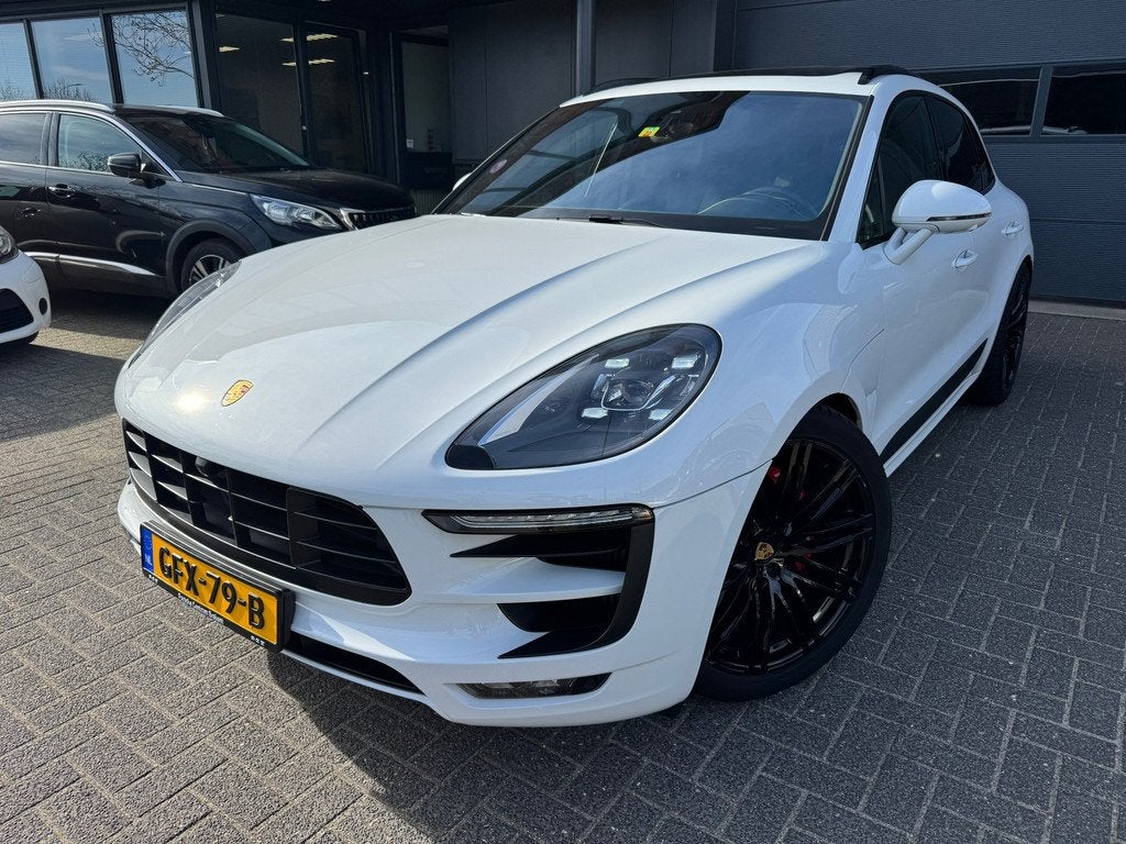 Porsche Macan 3.0 GTS PANO 360 TREKHAAK SPORTUITLAAT KEYLESS, Automaat, Gebruikt, Euro 6, Wit