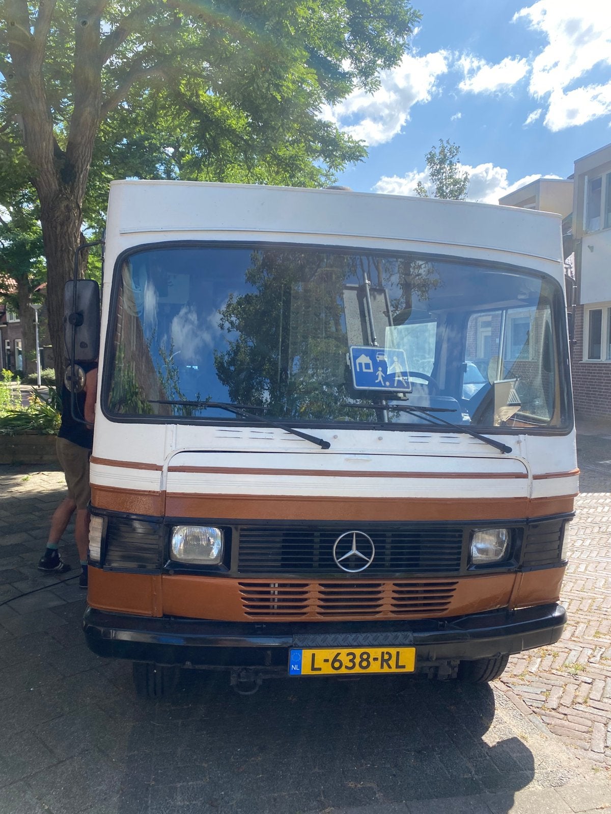 Toffe mercedes 307D camper, Caravans en Kamperen, Campers, Particulier, tot en met 5, Integraal, Mercedes-Benz, Mercedes, 6 tot 7 meter