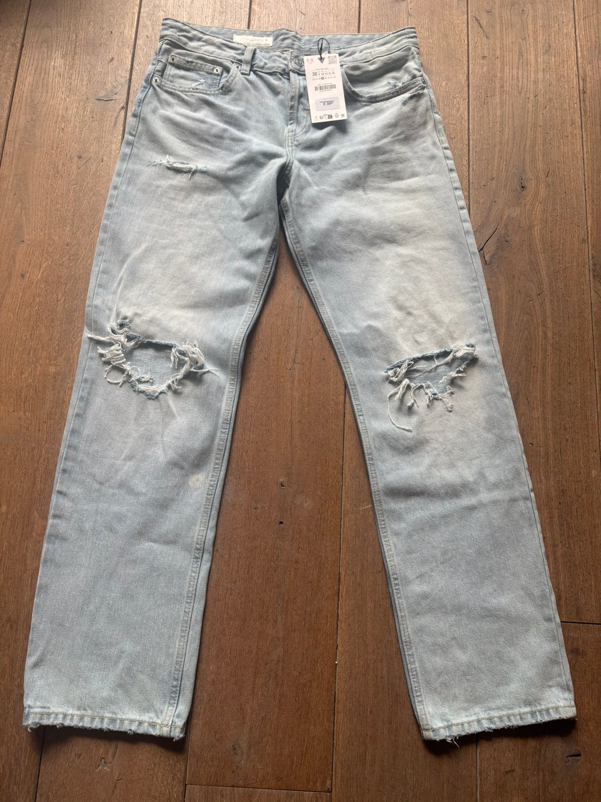 Nieuw - Zara spijkerbroek / jeans, Ophalen of Verzenden, Nieuw, Blauw, W30 - W32 (confectie 38/40)
