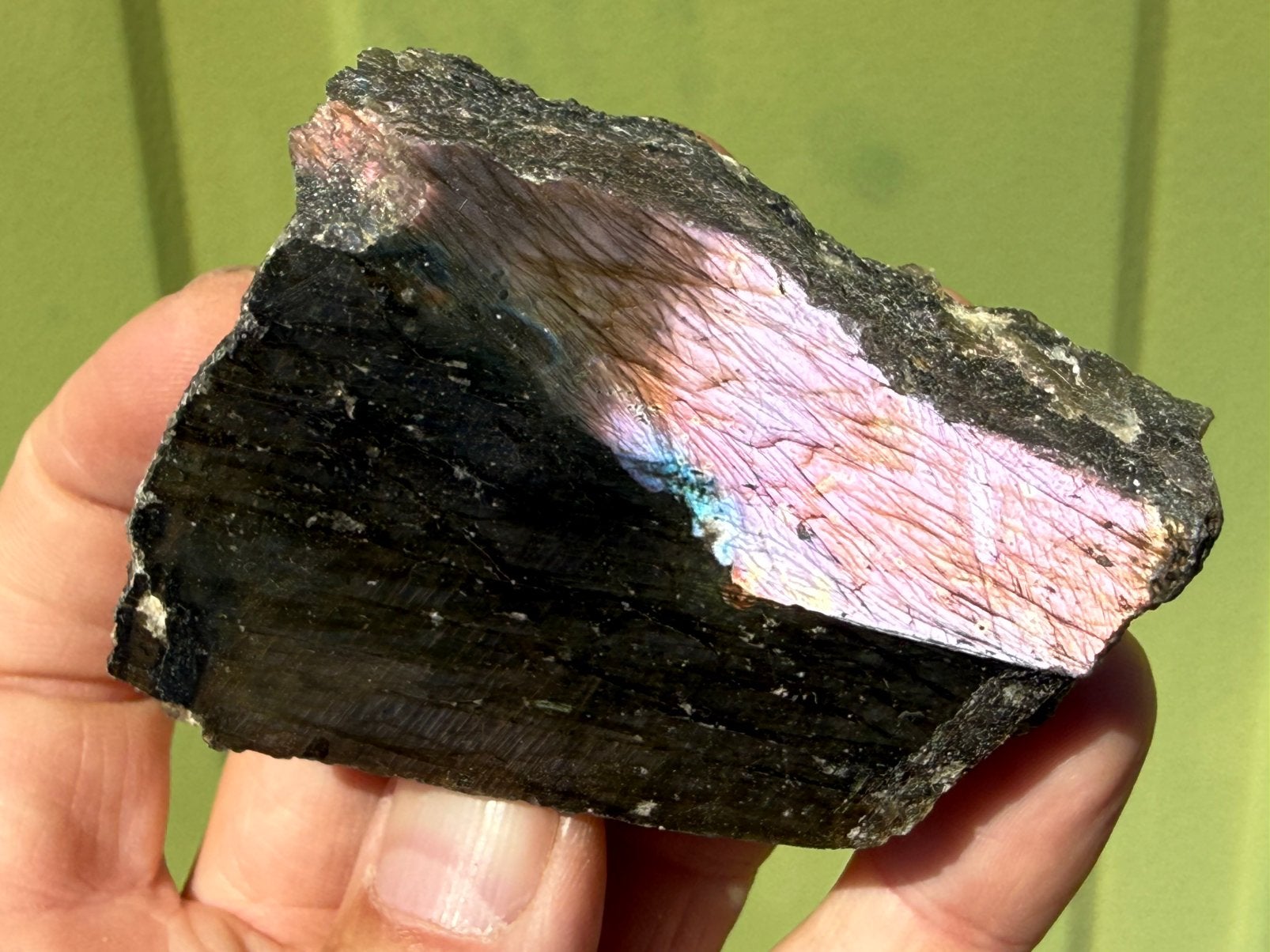 142 aangepolijst Labradoriet mineralen, Ophalen of Verzenden, Mineraal