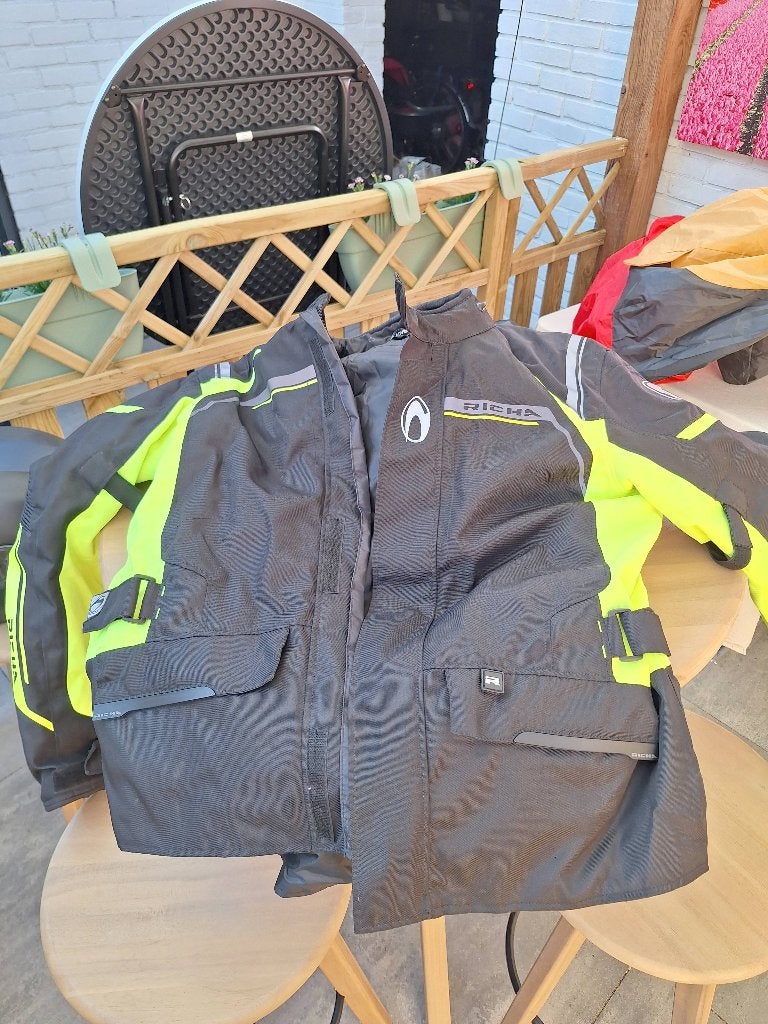 Motorjas zgan, Ophalen, Tweedehands, Heren, Jas | textiel
