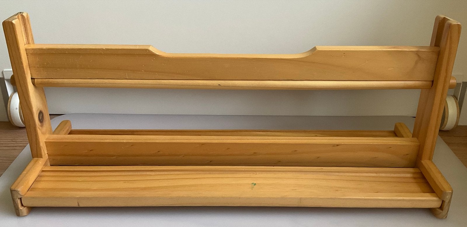 Ikea MALA Papierrolhouder - Houten Tekenrolhouder - Måla, Ophalen, Gebruikt, Knutselen
