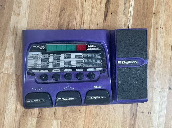 DigiTech Vocal 300 Vocal Effects Processor met adapter, Ophalen of Verzenden, Gebruikt, Multi-effect
