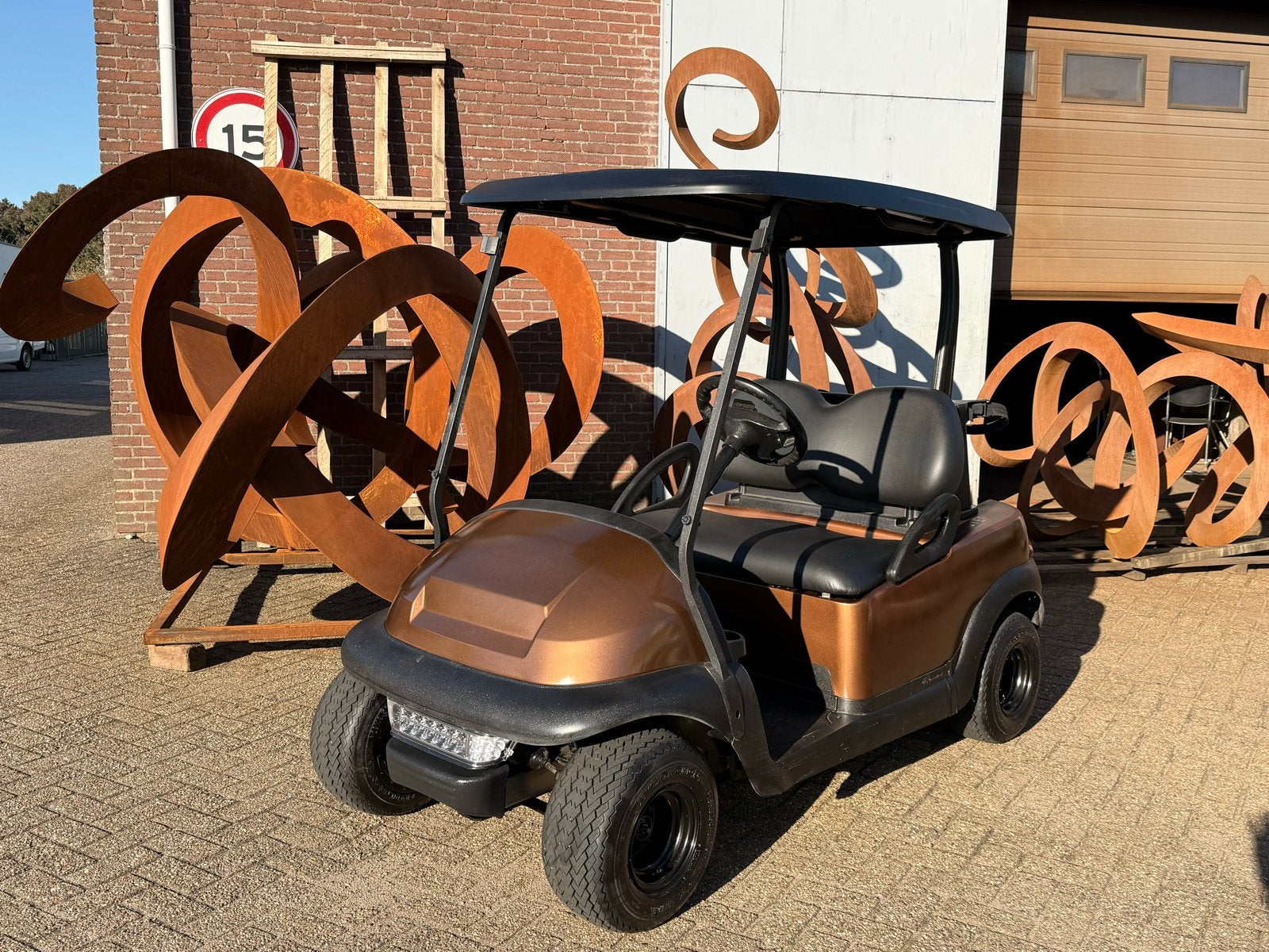 GOLFKAR GOLFCAR CLUBCAR PRECEDENT 2017 NIEUWE ACCUS, Ophalen, Zo goed als nieuw, Golfkar