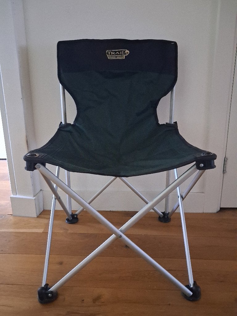 Kampeerstoel (lichtgewicht), Ophalen, Gebruikt, Campingstoel