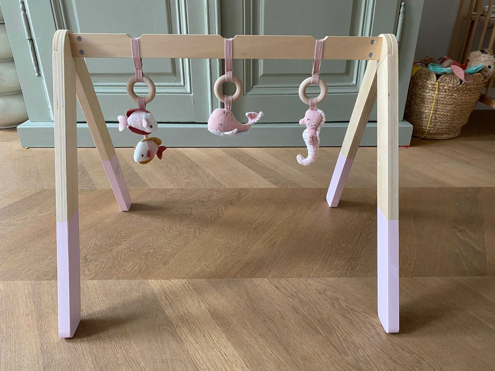 Little Dutch Babygym Roze met Zeebeestjes, Ophalen of Verzenden, Gebruikt, Babygym