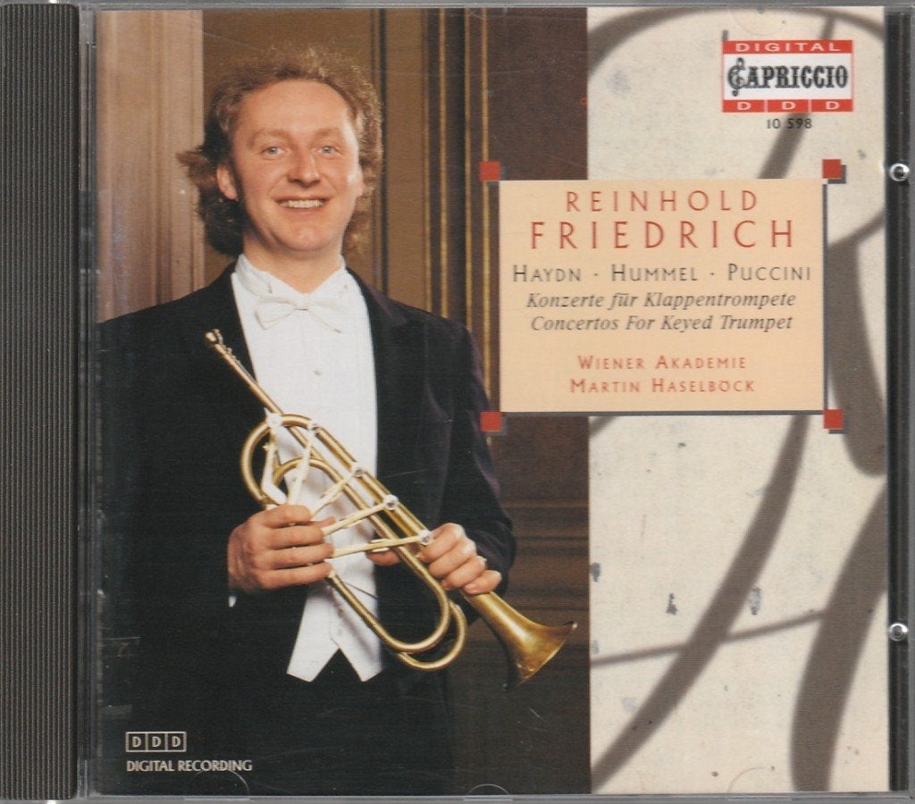 Cd : Reinold Friedrich - Klappentrompete {2032}, Ophalen of Verzenden, Barok, Gebruikt