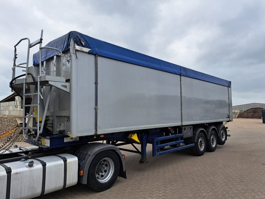 Stas Volumekipper 60 M3 aluminium met slijtplaat, Zakelijke goederen, Ophalen, Overige, Transport