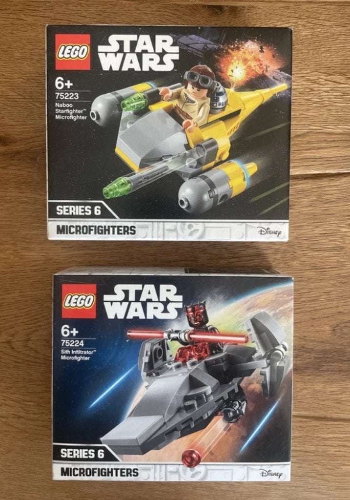 LEGO Star Wars Microfighters Series 6, Inclusief accessoires, Star Wars, Lego, Nieuw
