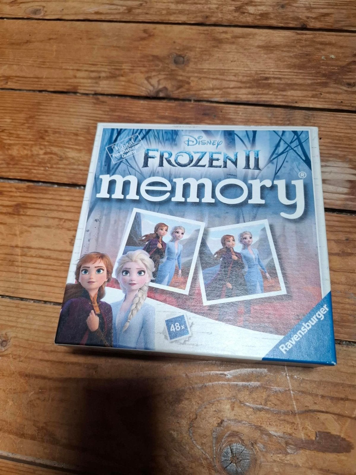 Disney Frozen II Memory spel - Ravensburger, Ophalen of Verzenden, Zo goed als nieuw, Jongen of Meisje