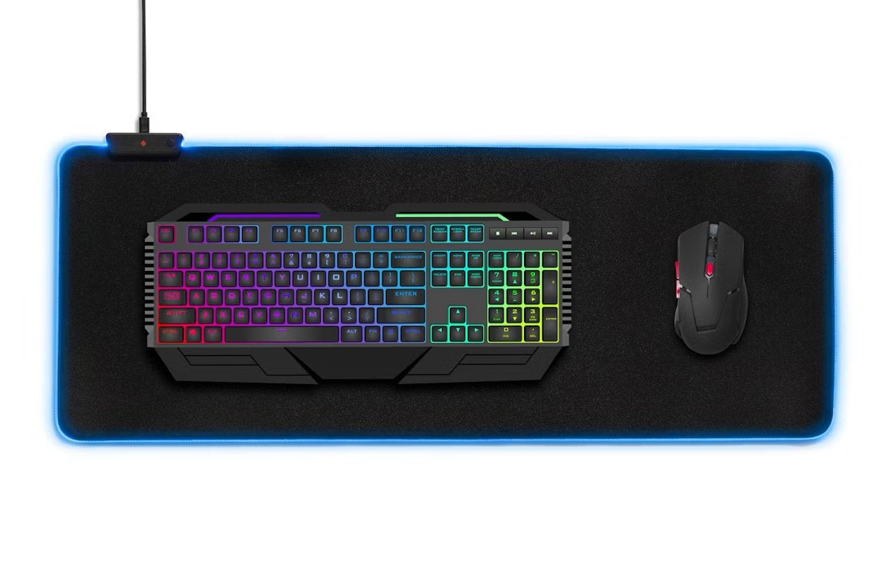 GAMING Muismat PRO XXL met RGB LED, Dutch Originals, Ophalen of Verzenden, Gaming muismat, Nieuw