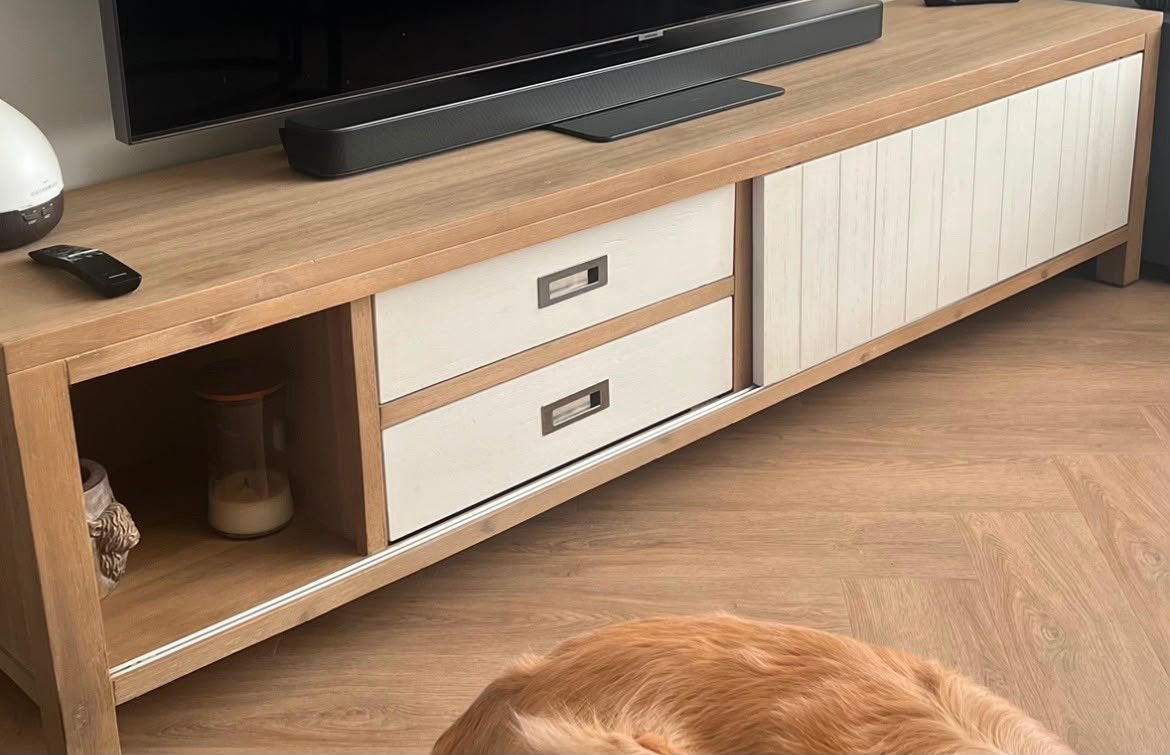 Dressoir en tv meubel, Huis en Inrichting, Kasten | Televisiemeubels, Ophalen, Gebruikt, 200 cm of meer, Minder dan 100 cm