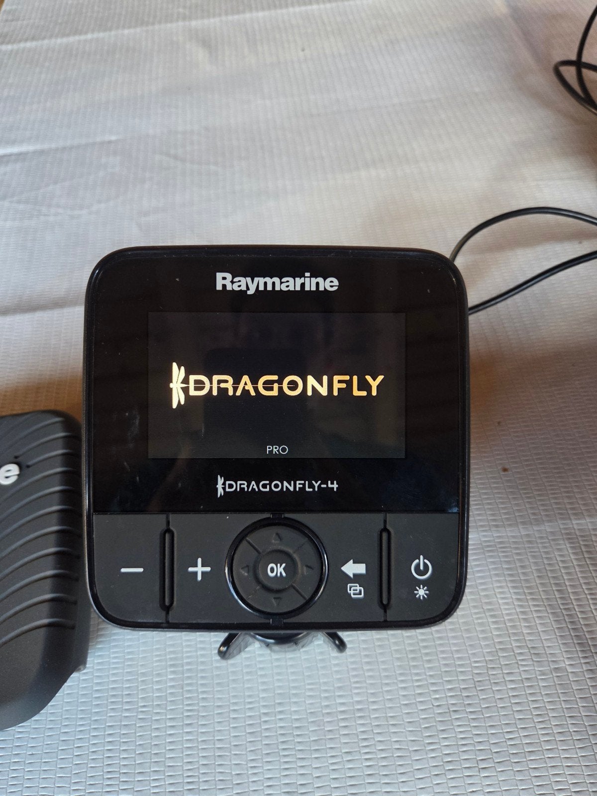 Raymarine Dragonfly 4 Pro met Transducer, Steun, Accu en Box, Ophalen of Verzenden, Gebruikt, Overige typen