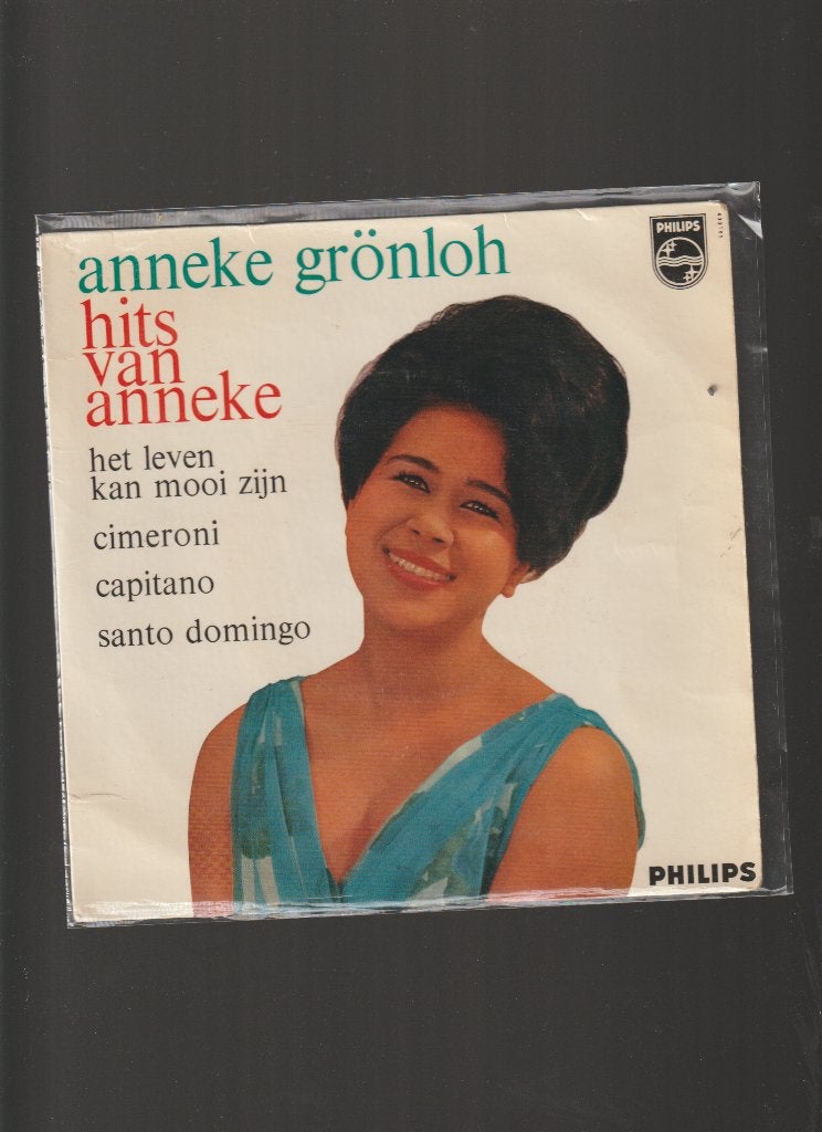 VINYL EP // HITS  VAN  ANNEKE  GRONLOH, Verzenden, 7 inch, Fotohoes, Zo goed als nieuw