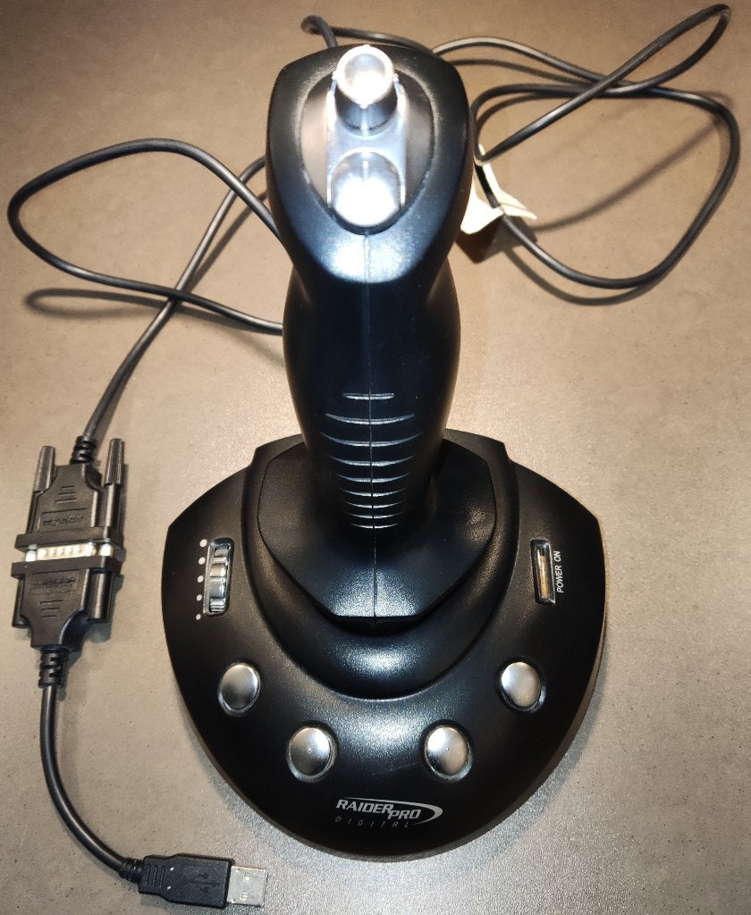 Raider pro usb joystick sv-251. Weinig gebruikt., Ophalen of Verzenden, Zo goed als nieuw, Raider Pro