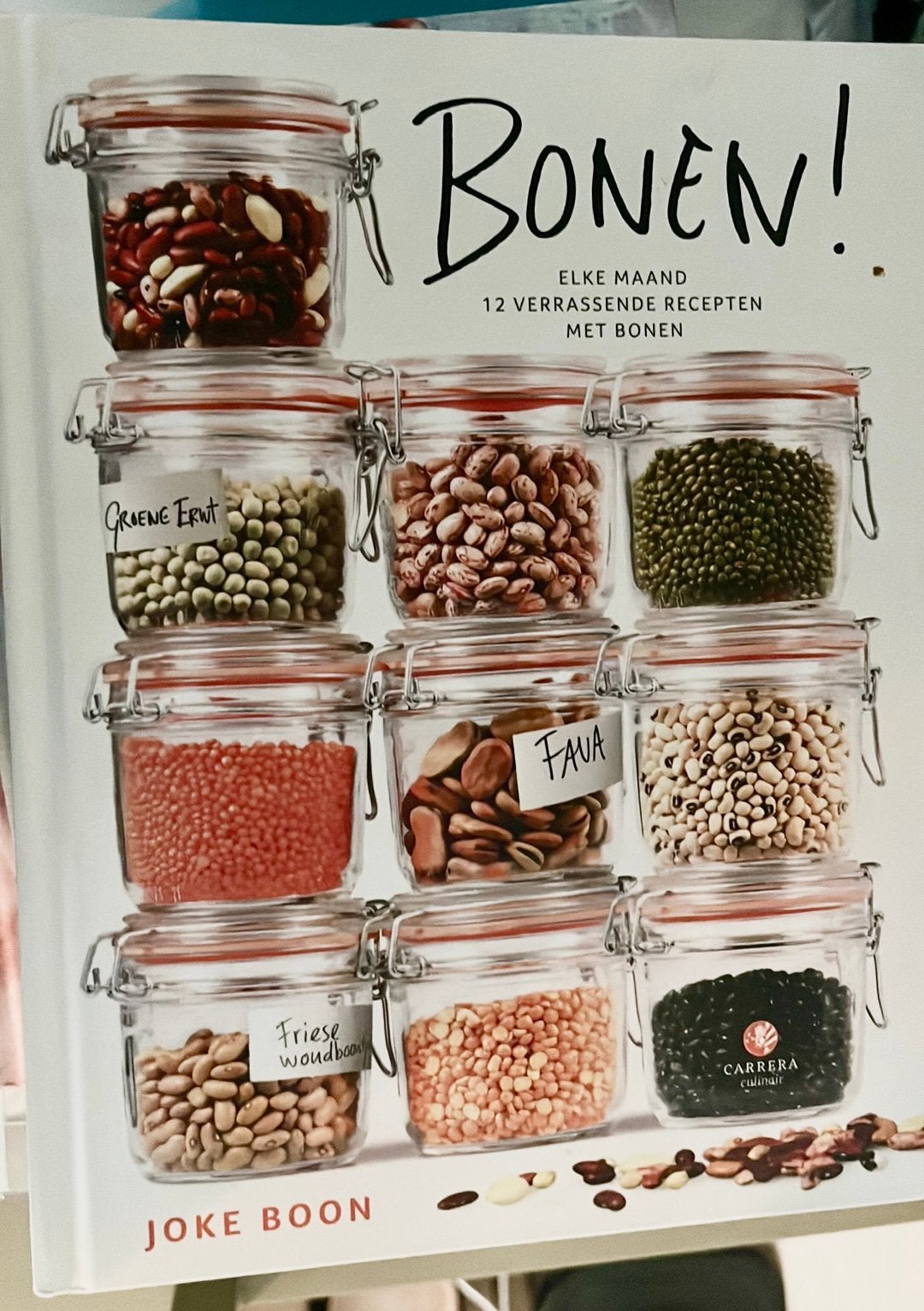 W. Kookboek ‘Bonen!’ van Joke Boon, Ophalen of Verzenden, Zo goed als nieuw