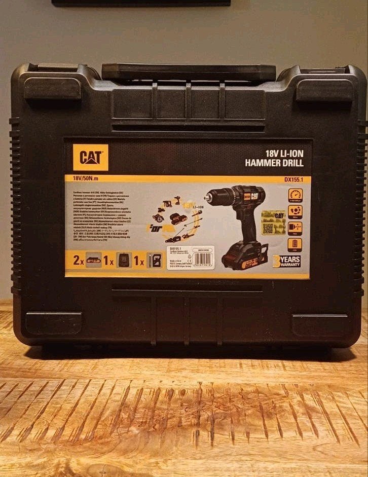 CAT DX155.1 18V Li-Ion Klopboormachine - Nieuw in doos, 600 watt of meer, Nieuw, Ophalen of Verzenden, Klopboormechanisme