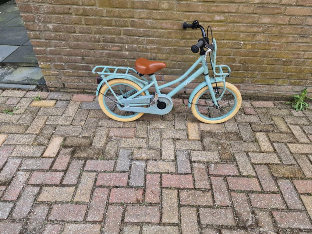 Spirit Diva meisjesfiets 16 inch, Fietsen en Brommers, Ophalen, Gebruikt, 16 inch, Handrem